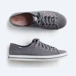 Keds Kickstart Jersey Lace-Up Sneaker Dark Grey Stitch Fix NWT Size 6.5